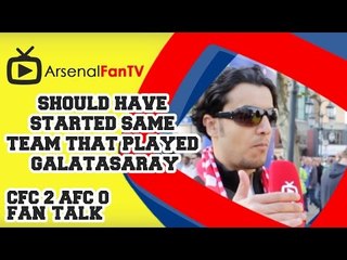 Should Have Started Same Team That Played Galatasaray - Chelsea 2 Arsenal 0