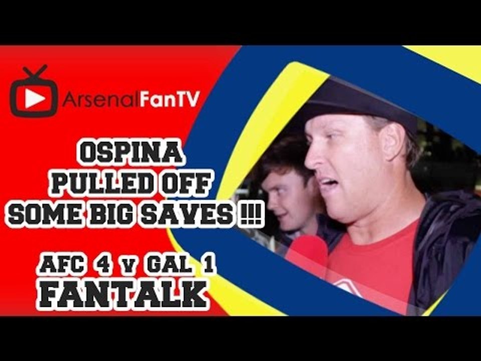 Ospina Pulled Off Some Big Saves !!! - Arsenal 4 Galatasaray 1