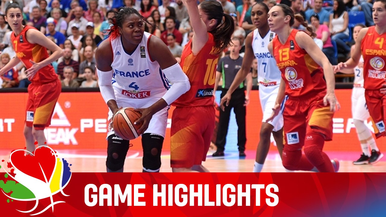 France v Spain - Game Highlights - Semi-Final - EuroBasket Women 2015