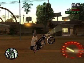 Gta San Andreas Caballito en mi Moto !!