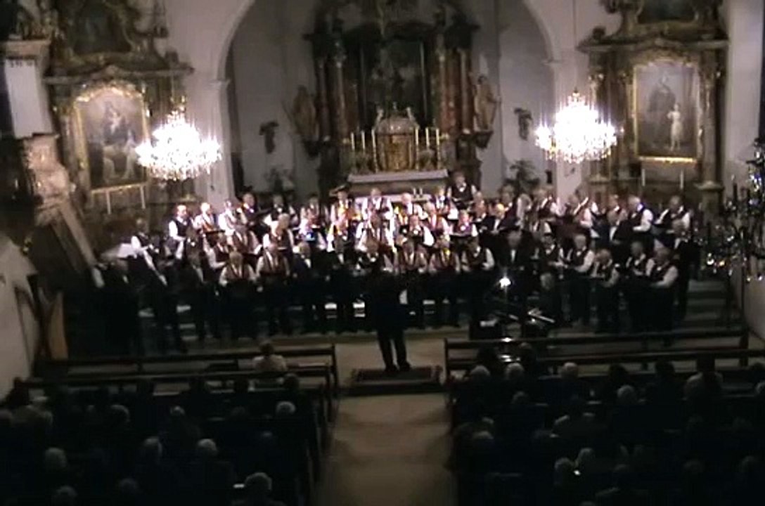 Die Glocken von Isola Bella, Text und Musik für Männerchor von Otto Groll.