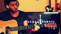 Game of Thrones theme acoustic guitar - משחקי הכס פתיח