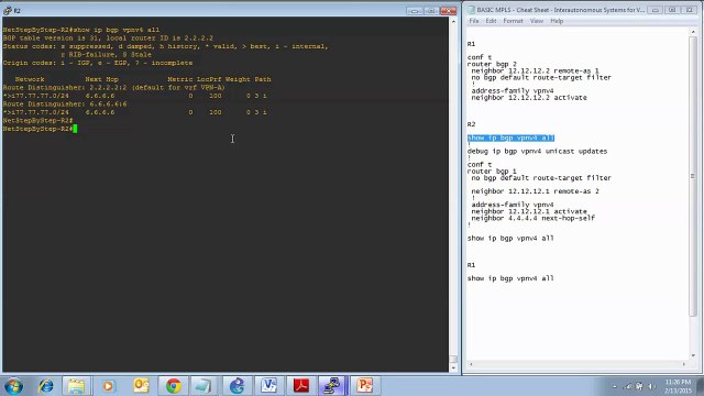 16 - Interautonomous Systems for MPLS VPNs