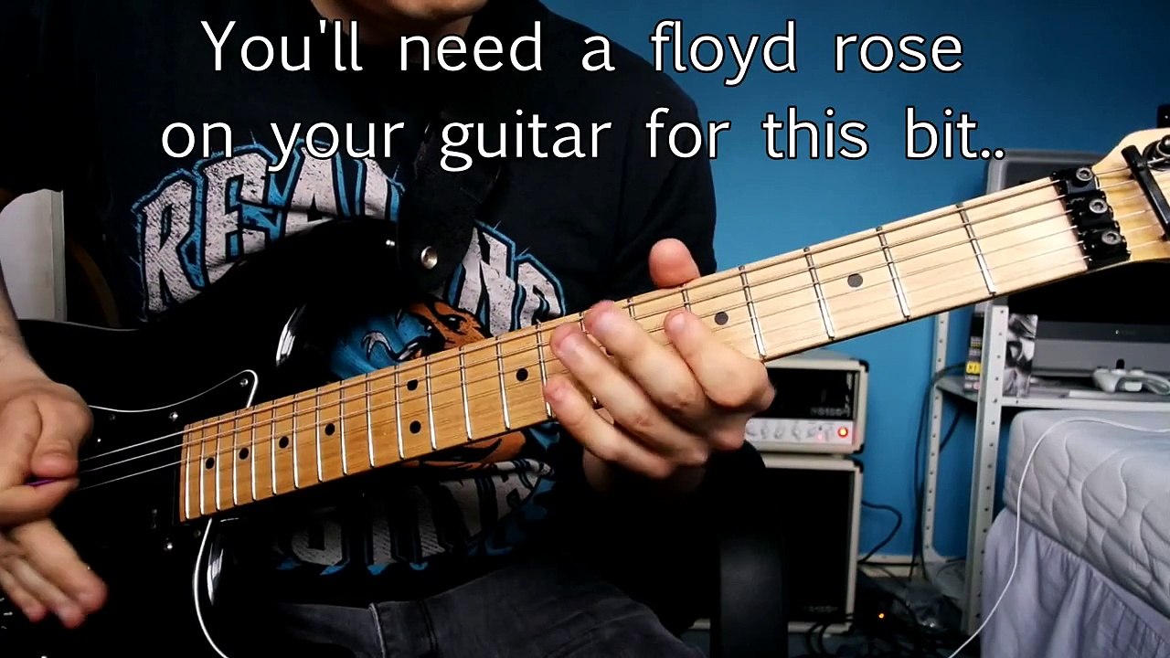 Pantera - Hollow - Guitar Solo Cover and Lesson