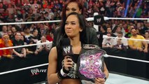 Paige vs. AJ Lee - Divas Championship Match: Raw, April 7, 2014