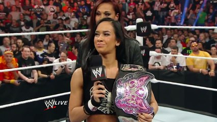 Paige vs. AJ Lee - Divas Championship Match: Raw, April 7, 2014