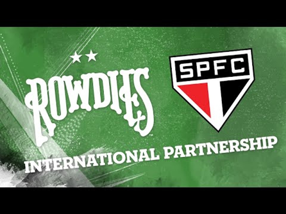 SÃO PAULO E TAMPA BAY ROWDIES ANUNCIAM PARCERIA