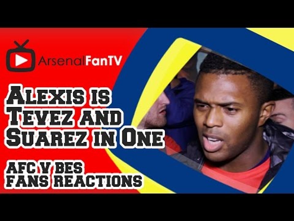 Alexis Sanchez is Tevez and Suarez in One - Arsenal 1 Besiktas 0