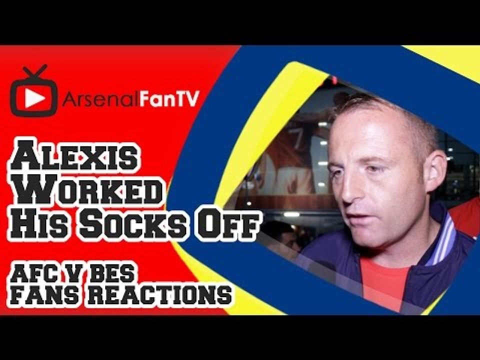 Alexis Sanchez Worked His Socks Off - Arsenal 1 Besiktas 0