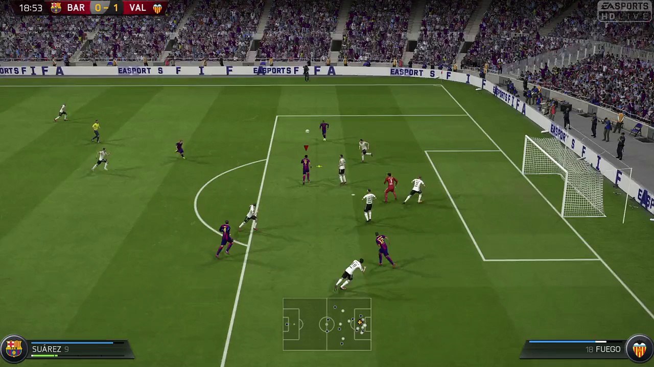 FIFA 15 Suarez Amazing Goal