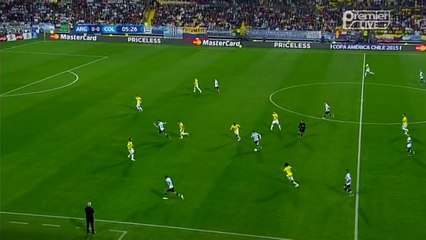 Javier Pastore Fantastic Chance | Argentina vs Colombia 26.06.2015