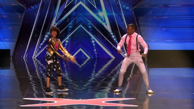 Nick Cannon Has a Dance-Off With a Kid on America's Got Talent - America's Got Talent 2015