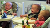 Les Bébés De Triplet Drôles De Rire. Compilation [Nouvelle HD]