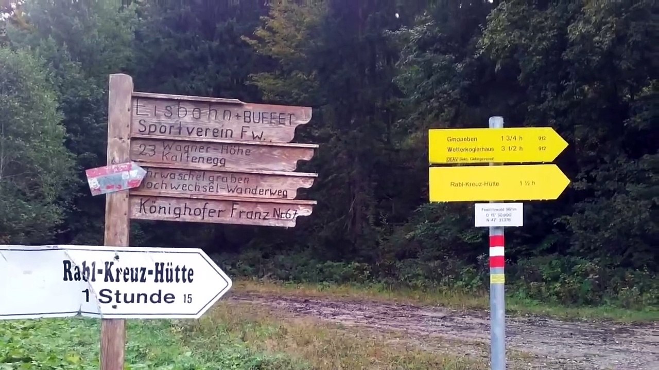 Wetterkoglerhaus - Hochwechsel MTB Tour