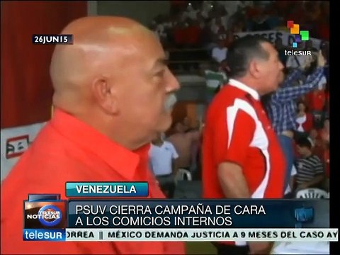 Venezuela: mil 600 candidatos del PSUV contenderán en primarias