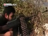 هروب شبيحة الاسد من المعركة في جسرالشغور | أموي سوريا لطرد الاحتلال النصيري