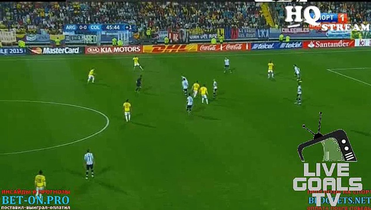 1st Half Highlights Argentina 0-0 Colombia