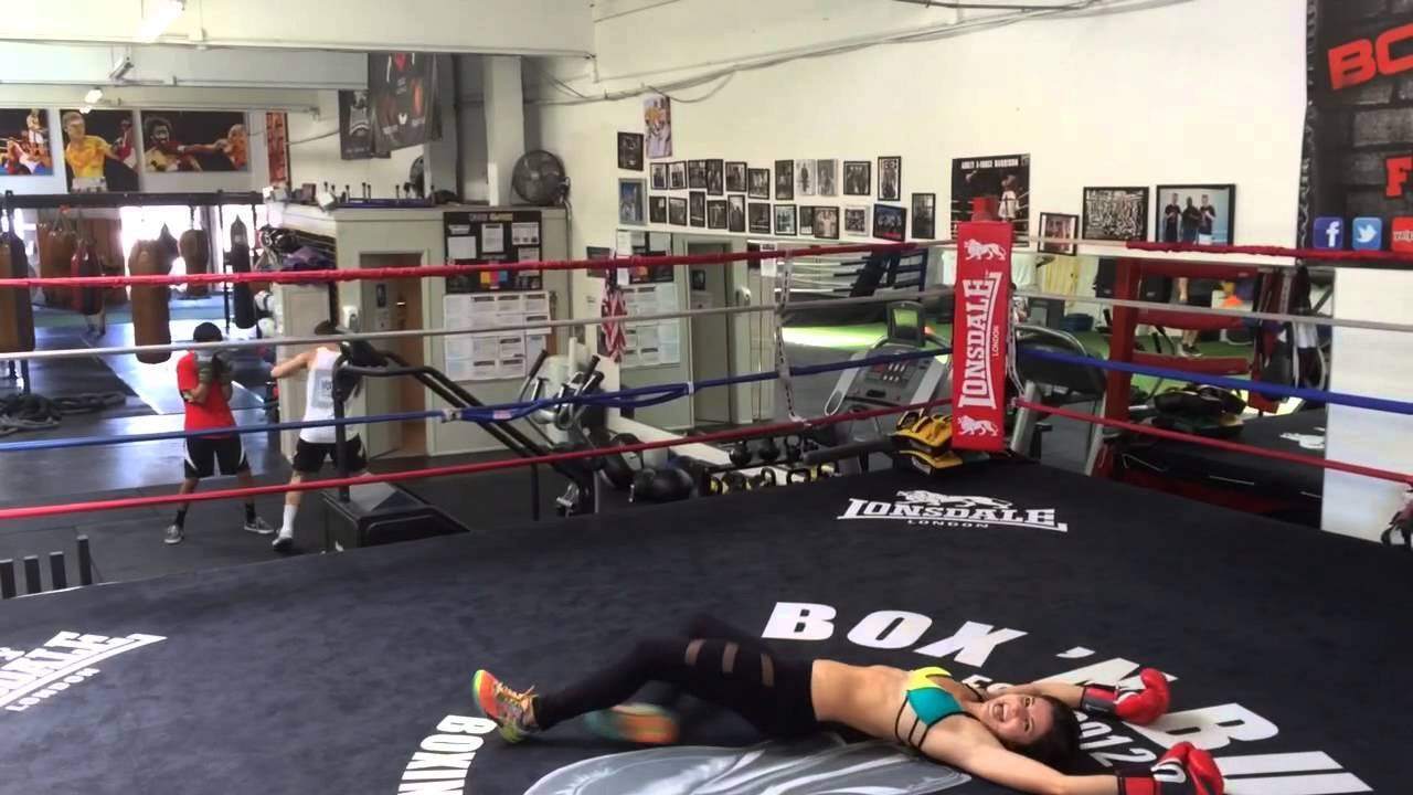 Rachele Brooke Smith Boxing, Flipping, & Dancing