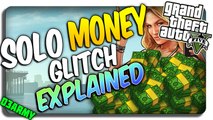 *NEW* GTA 5 SOLO MONEY GLITCH (Explained)! Patch 1.25/1.27 (GTA 5 MONEY 1.27) (GTA 5 glitches) PS4   XBOX ONE