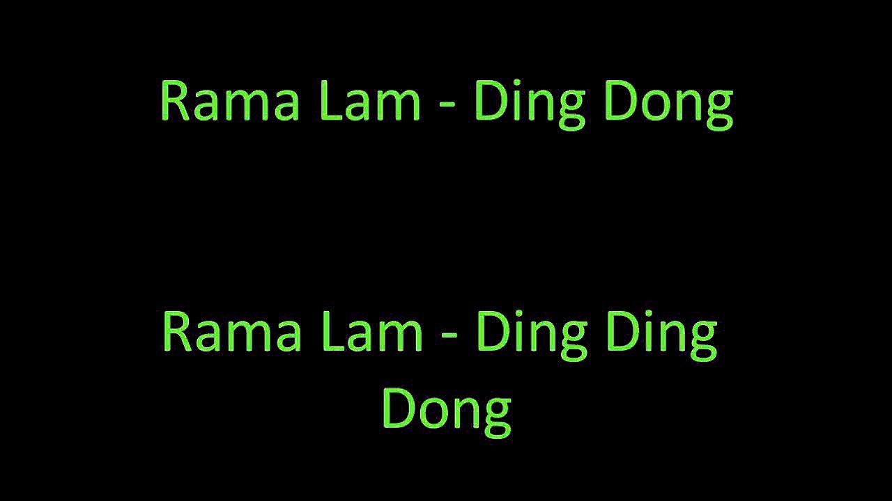 Rama Lama Ding Dong With Lyrics Video Dailymotion