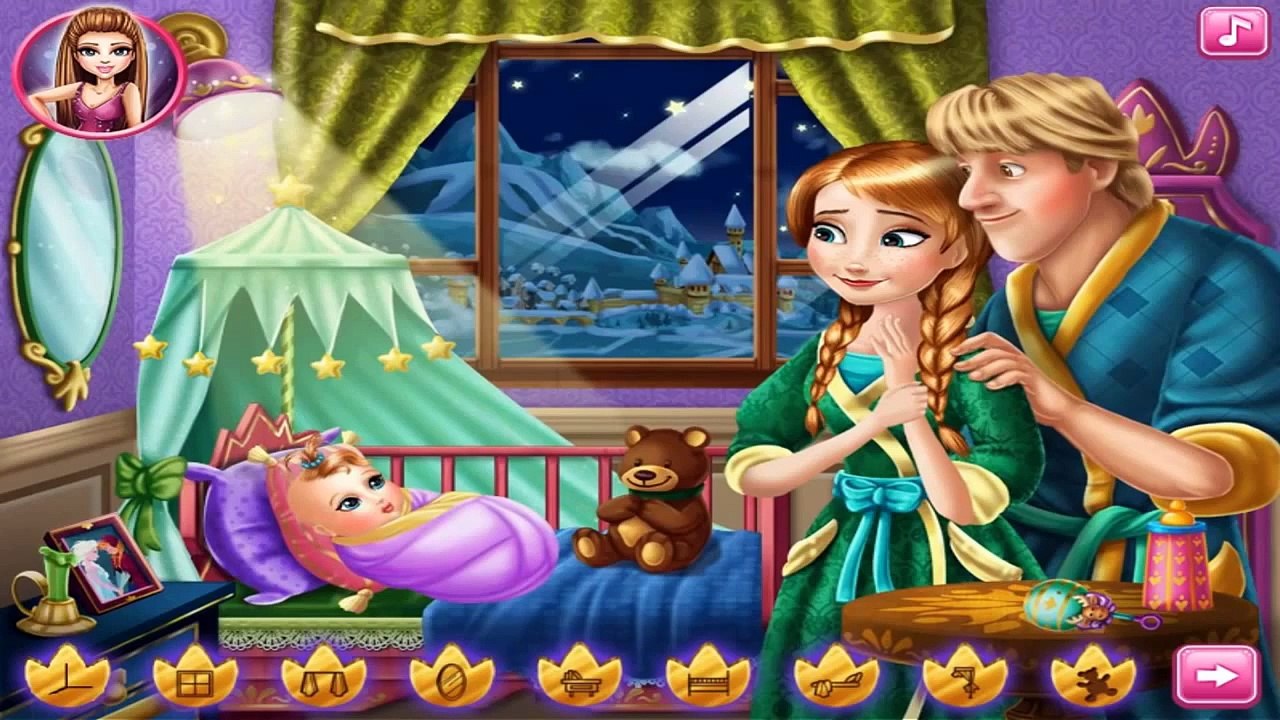 Disney Frozen (Princess Anna and Kristoff Baby Feeding) Frozen Games for  Children, image size:1280x720