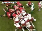 Peter Stringer try in HCUP final vs Biarritz