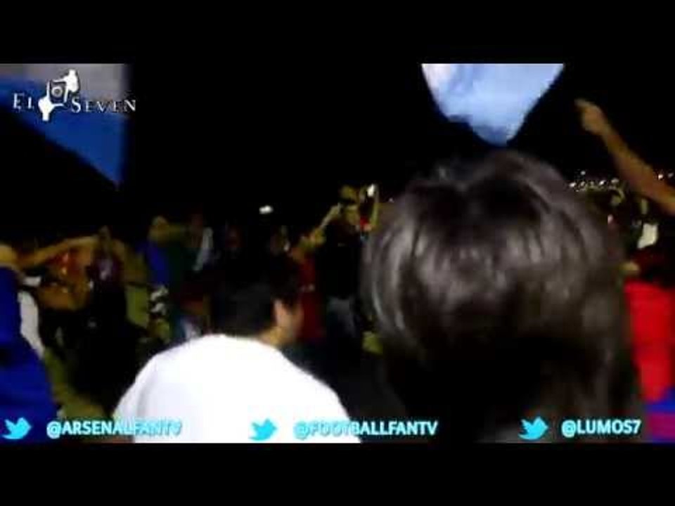 World Cup Diary of Brazil - Argentina Fans Partying on The Beach after Iran Win