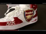 Arsenal Custom Trainers, Sneakers, Kicks at Members Day