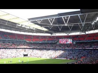 Where are the Man City Fans at Wembley? - Arsenal 3 Man City 0