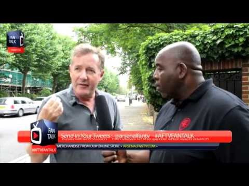 Piers Morgan Interview Pt 3 - We Should Sign Balotelli & Khedira