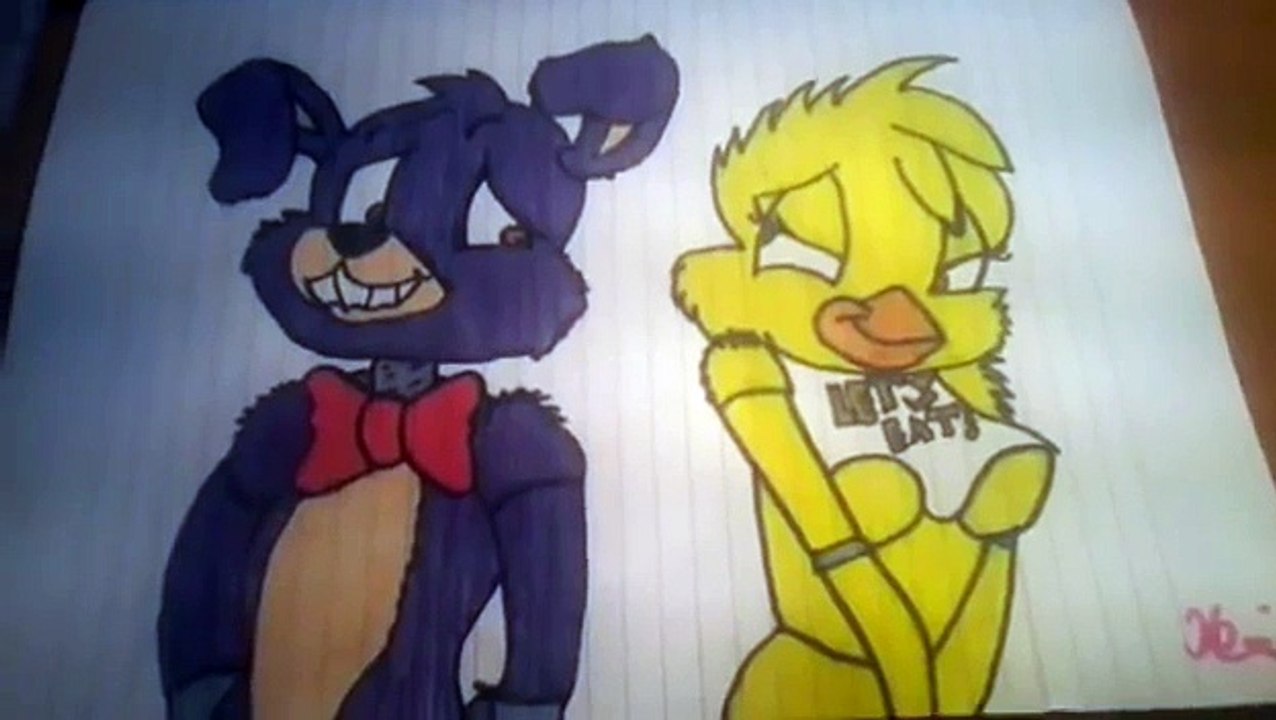 Picture FNAF Bonnie x Chica for Tony Crynight :)