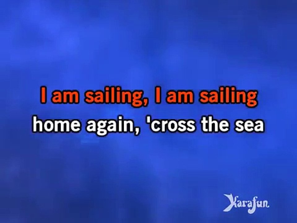 Karaoke Sailing Rod Stewart * video Dailymotion