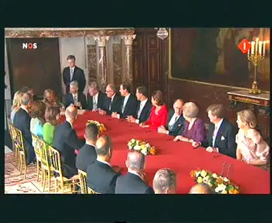 Inhuldiging Koning Willem Alexander 30-04-2013 Abdicatie Beatrix