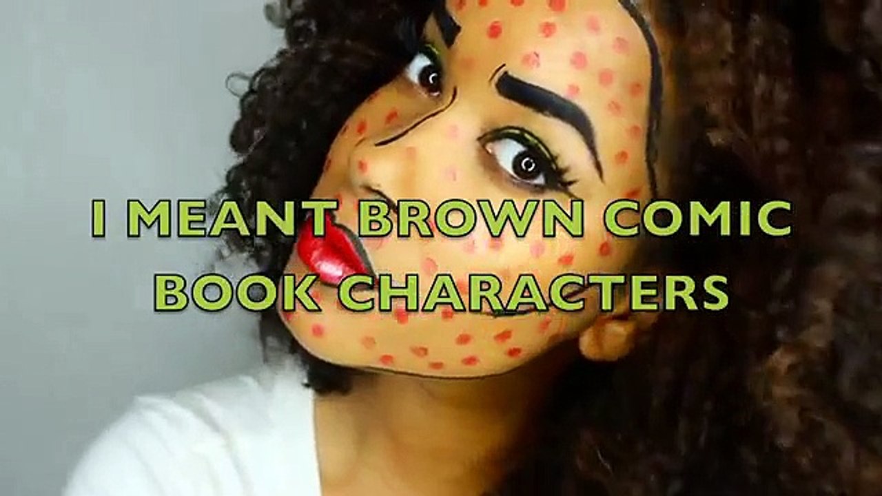 Afro Pop Art | Comic Book (Halloween)Tutorial