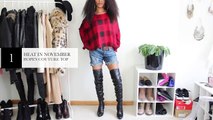 Fall Lookbook 2014: How to Style Thigh High Boots | VICKYLOGAN