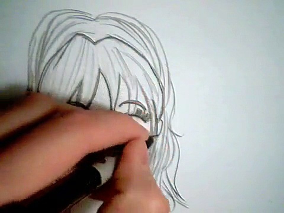 Drawing a cool manga/anime girl (tutorial)