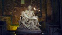La pietà di Michelangelo Buonarroti : Basilica San Pietro : Città del Vaticano : Roma