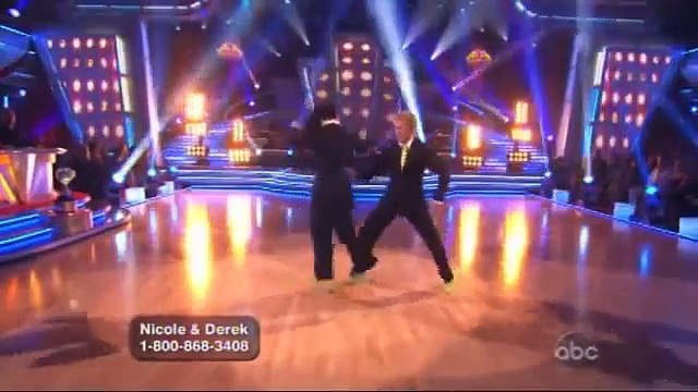 Nicole Scherzinger & Derek Hough - Dancing With The Stars - Freestyle dance