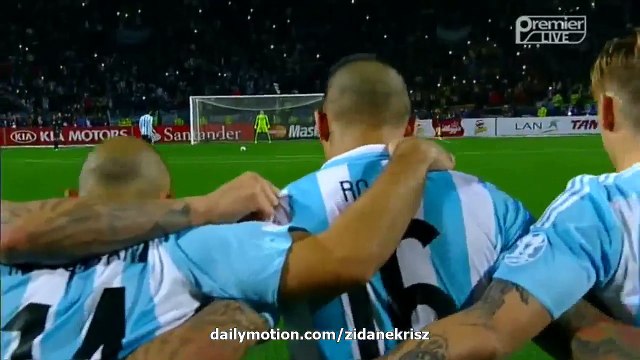 Full Penalty Shootout 5:4 | Argentina vs Colombia 26.06.2015