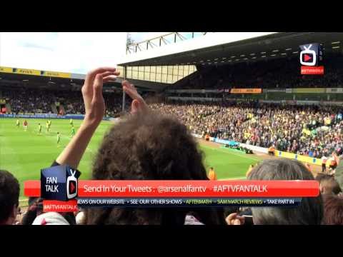 Arsenal 2 Norwich City 0 - Arsenal Fans At Carrow Road