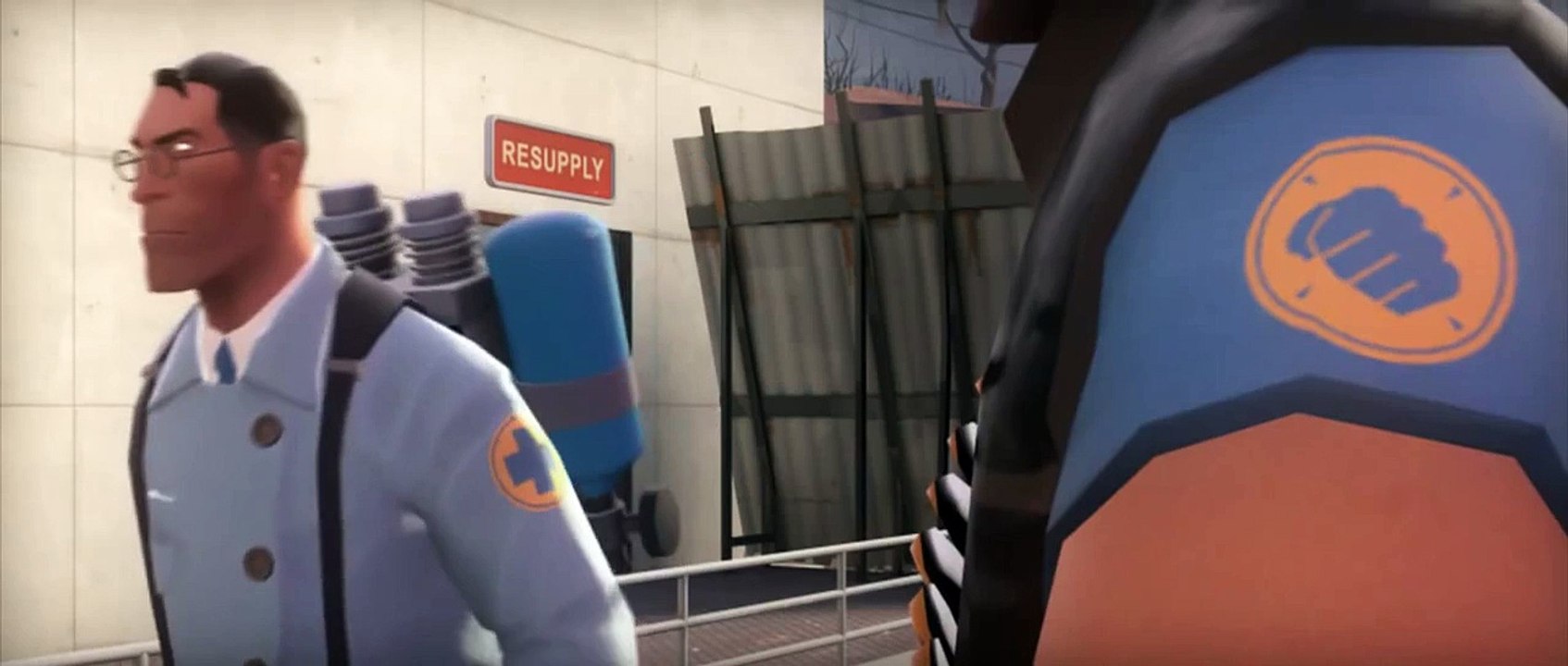 TF2: the Medic sings his love for the Heavy