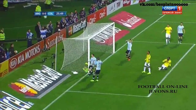 Argentina Vs Colombia (5-4) Full Highlights + All Penalties Shootout - Copa America 2015