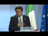 Bruxelles - Conferenza stampa al termine del Consiglio europeo del 25-26 giugno 2015