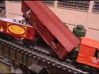 Joe's Circus Train comes To Town