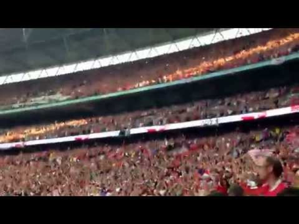 FA Cup: Final Whistle Arsenal Are The FA Cup Champions 2014