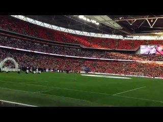 FA Cup : Fans react as Arsenal receive the Trophy