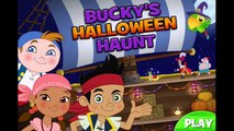 Disney Jr Jake vesves the Never Land Pirates Buckys Halloween Haunt Cartoon Game Play Walkthro