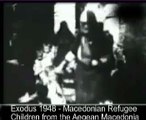 Exodus 1948 - Macedonian Refugee Children from the Aegean Macedonia - Victims of the Greek Civil War (1946-1949)