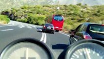 Honda CB-1 400 motorcycle ride in Crete - Rethimno to Heraklion - Ρέθυμνο, Κρήτη