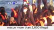 Mediterranean Sea: Italian authorities rescue more than 2,000 illegal migrants. VOA60 Africa
